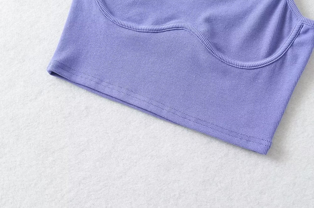 Camisole Vest Crop-Top