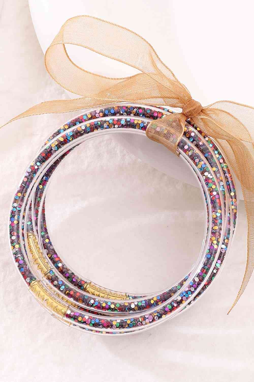 Resin Bracelet - Layered (7500202377304)