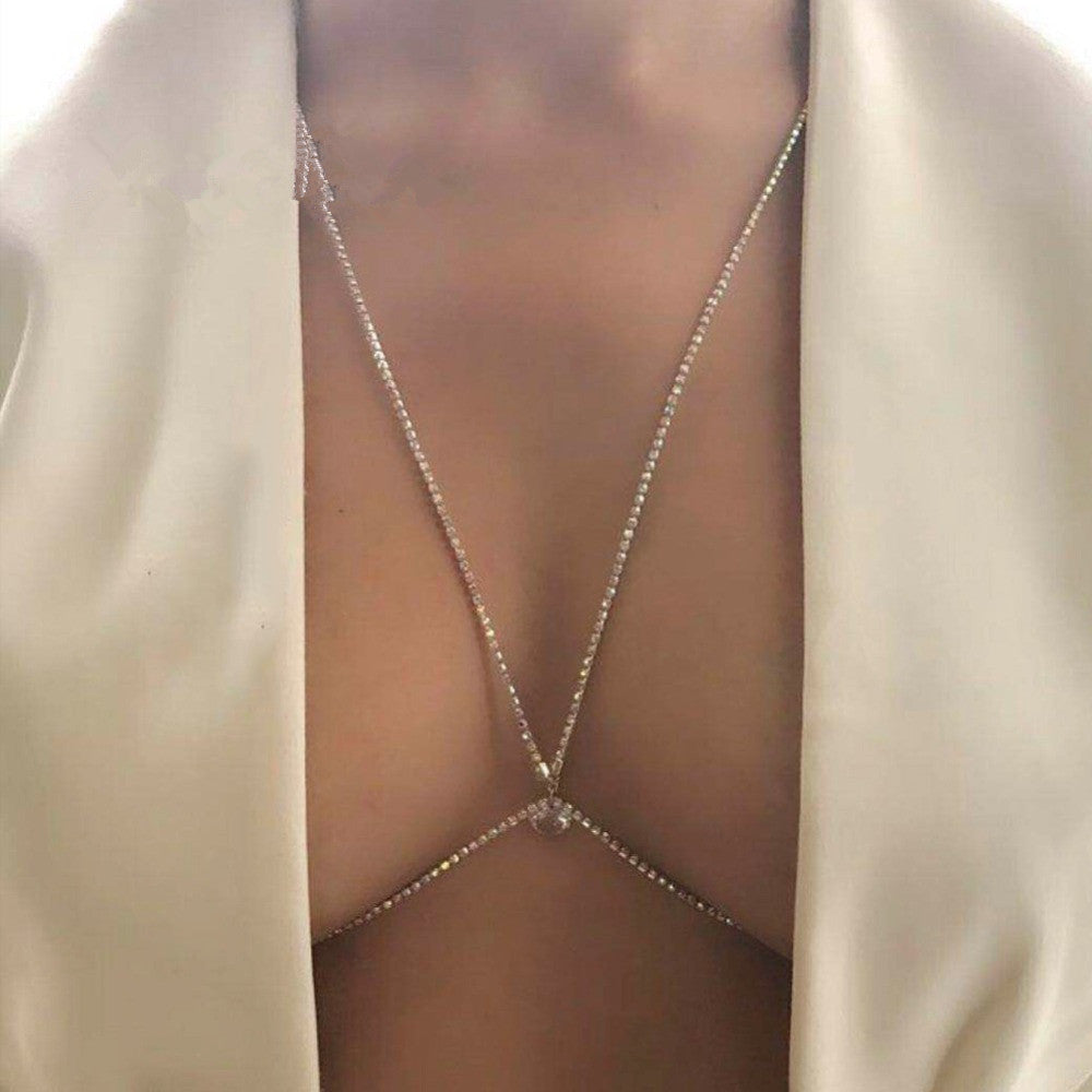 Simple Chain Bikini - Lace Necklace (7517780901976)