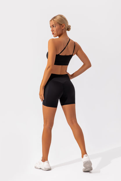 Crossy-Straps - Solid Color Activewear Set (7516837838936)