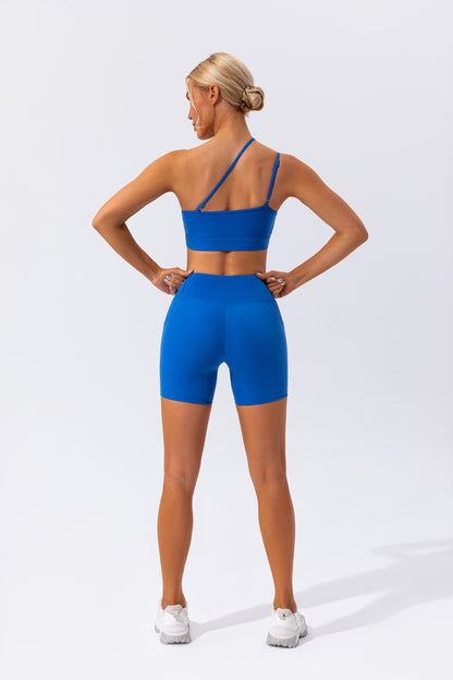 Crossy-Straps - Solid Color Activewear Set (7516837838936)
