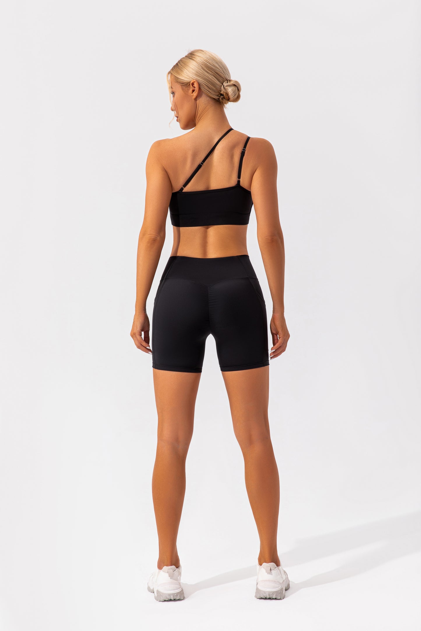 Crossy-Straps - Solid Color Activewear Set (7516837838936)