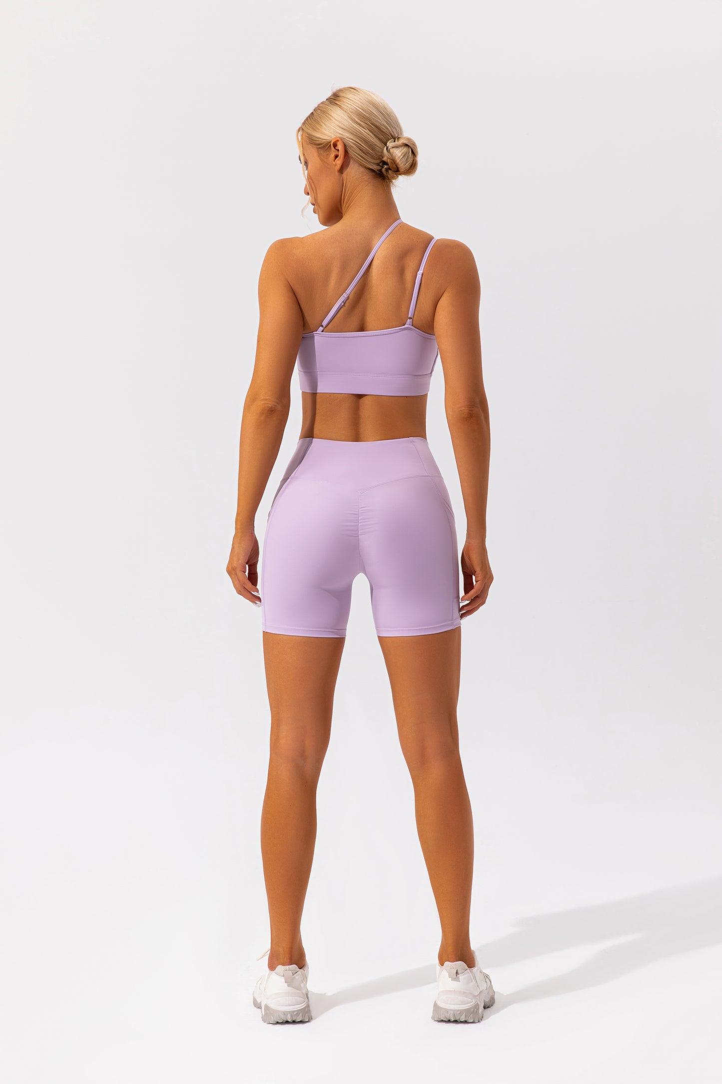 Crossy-Straps - Solid Color Activewear Set (7516837838936)