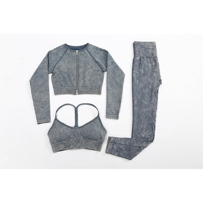 Three-Pieces?! - High-Waist Slim-Fitting Three-Piece Set (7516853272664)