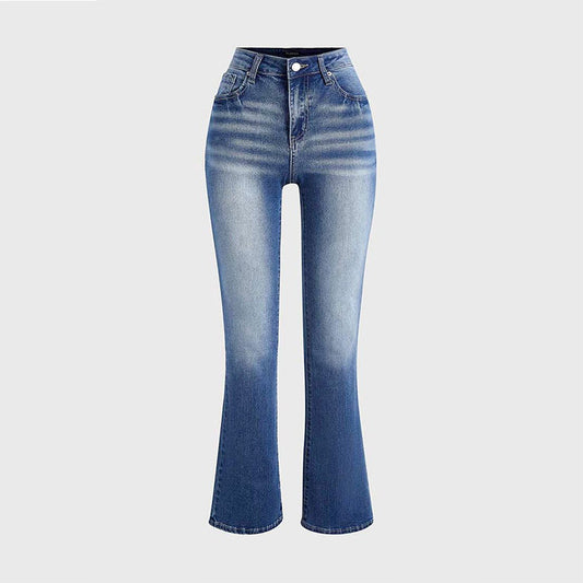 Wild-Washed Denim Jeans