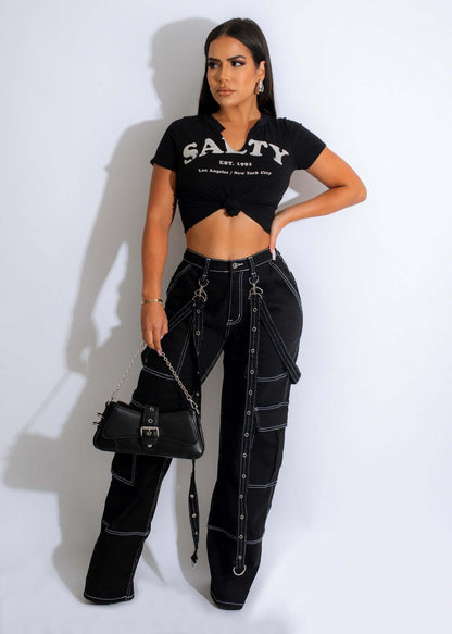 Tooling-Sling Denim Jeans