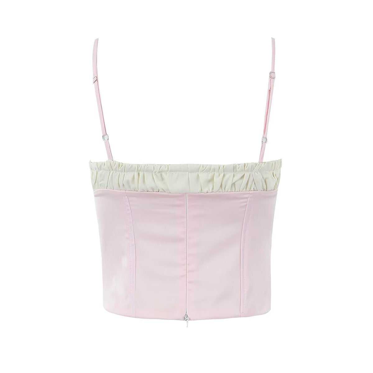 Outer Camisole Lace-Up Tube Top (7517921083480)