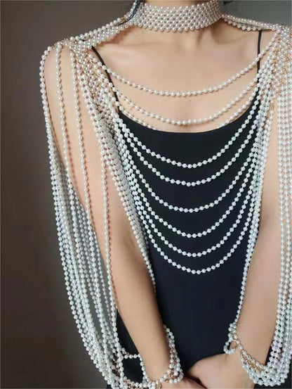 Pearl Bra Multi-Layer Decor Wrap (7517781885016)