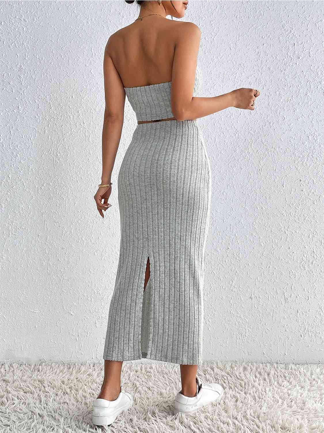 Tube Top & Midi Skirt - Set (7484222439512)