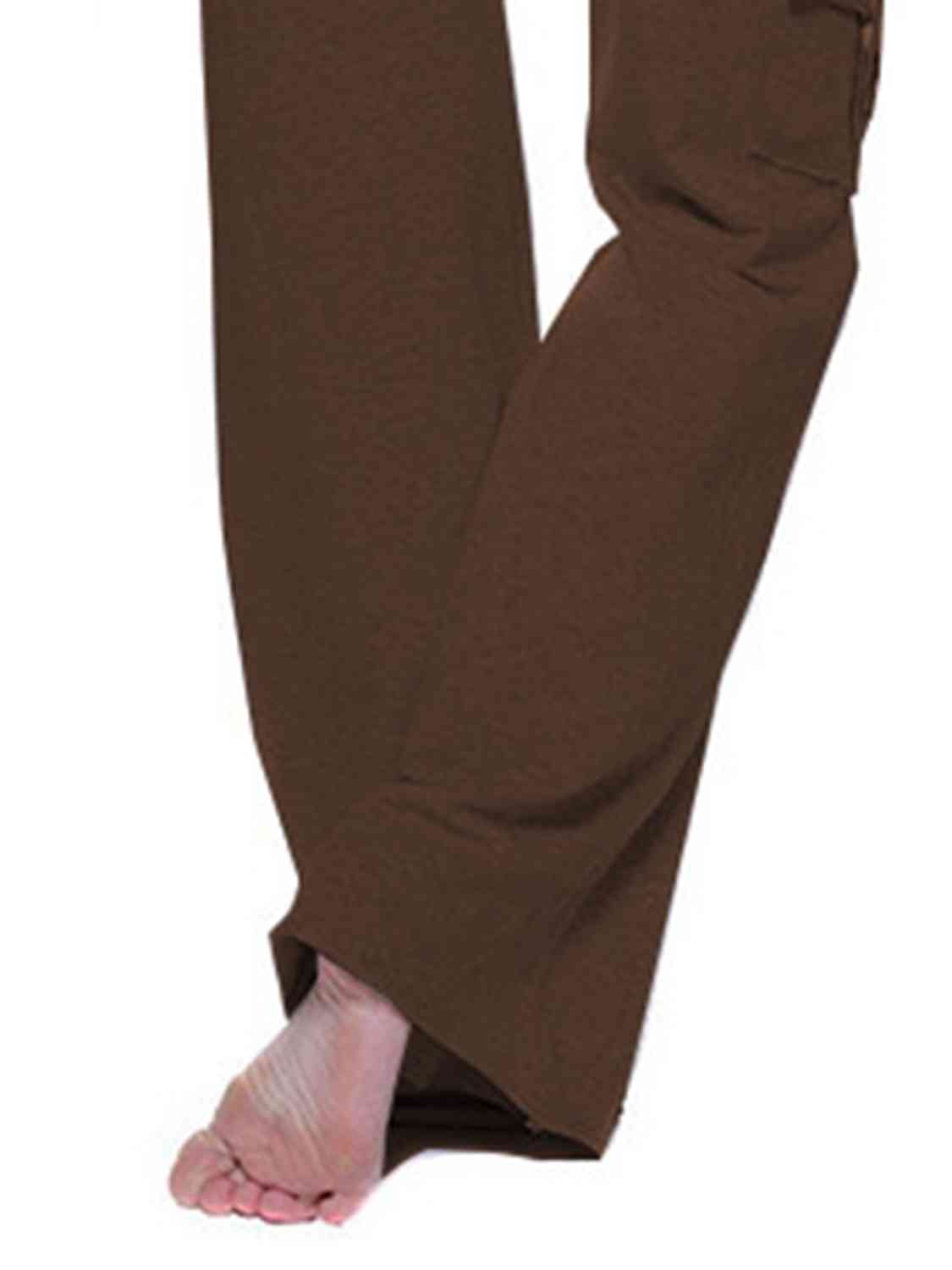 Mid-Waist Pants With Pockets (7500880871512)