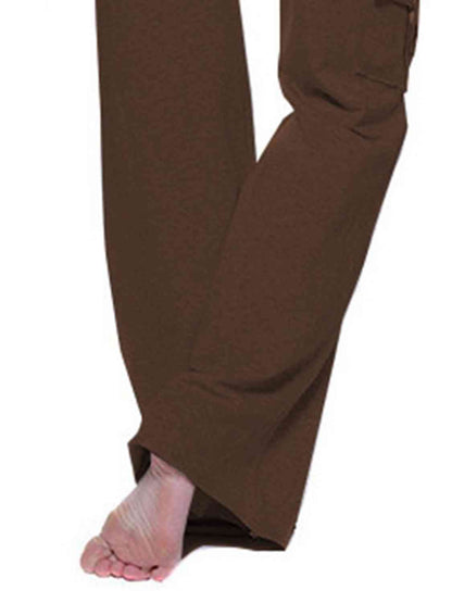 Mid-Waist Pants With Pockets (7500880871512)