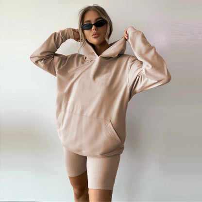 Long Sleeves Hooded Sports Sweatshirt (7524754260056)