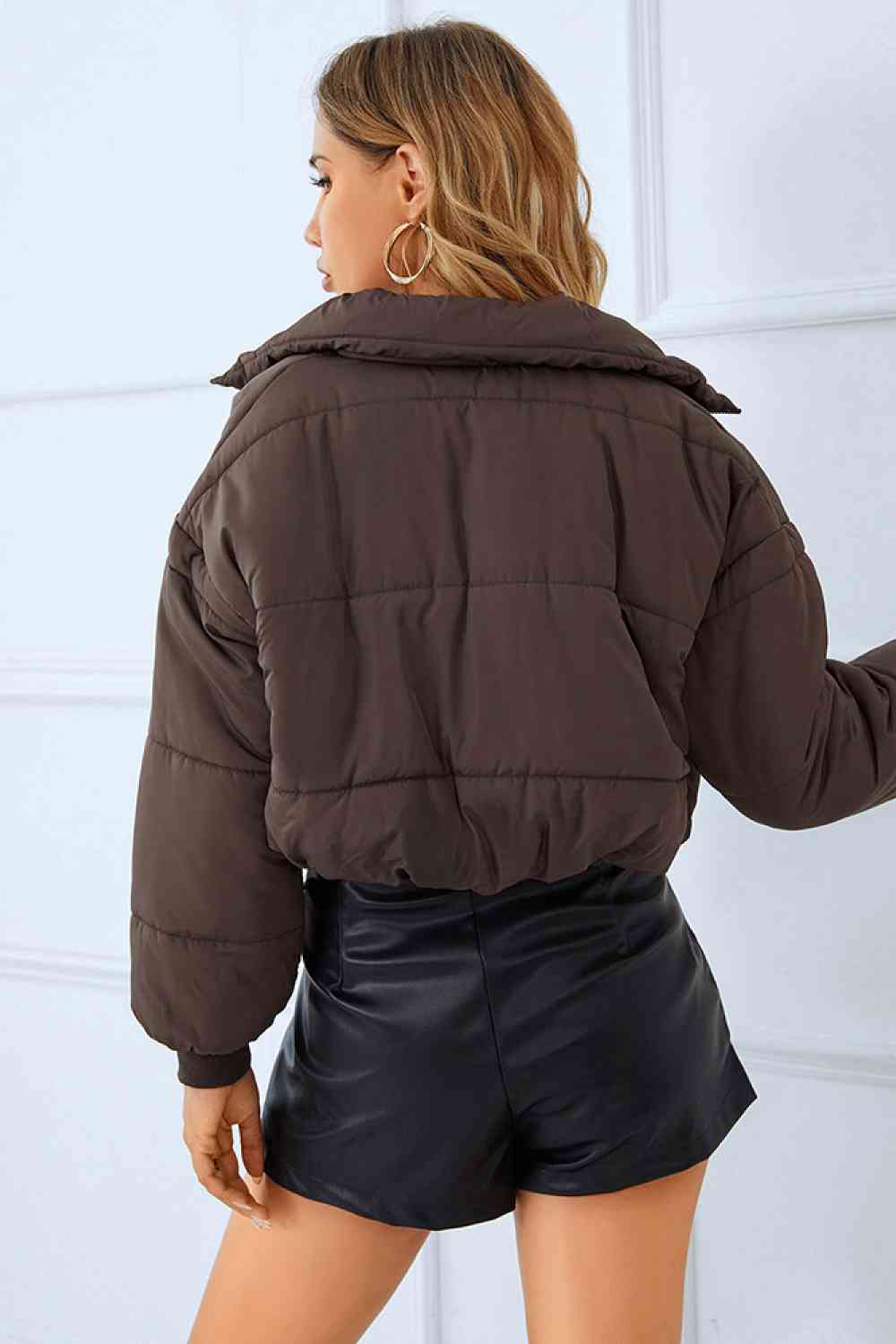 Jacket/Coat - Zip-Up Winter Coat With Pockets (7484291022936)