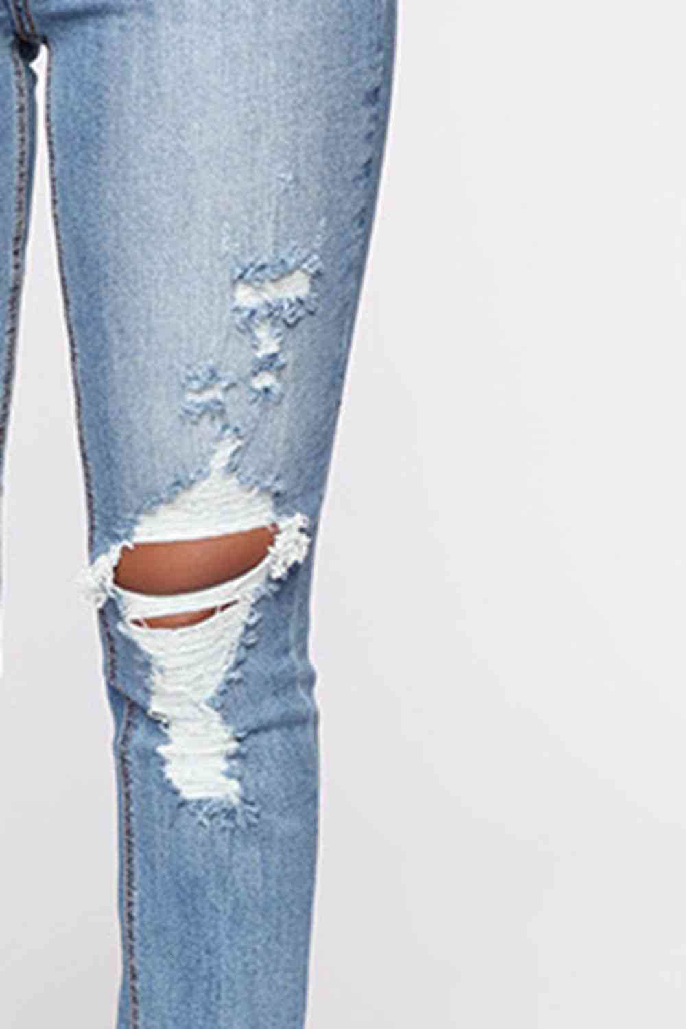 Distressed & Slit Jeans (7486622236760)
