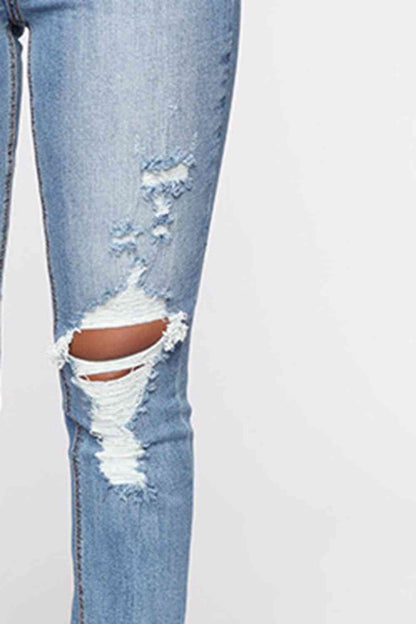 Distressed & Slit Jeans (7486622236760)