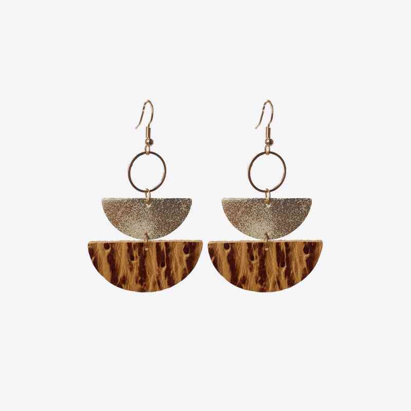 Semicircle Drop Earrings (7499298832472)