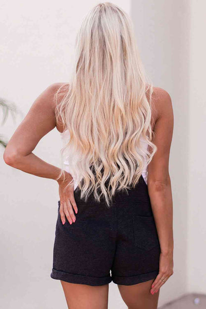 Overall Shorts With Pockets (7484706193496)