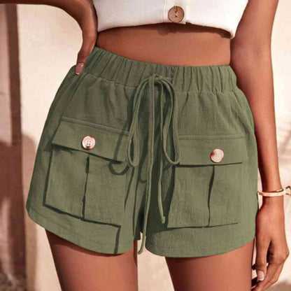 Cargo Shorts - Tie-Waist (7500845187160)