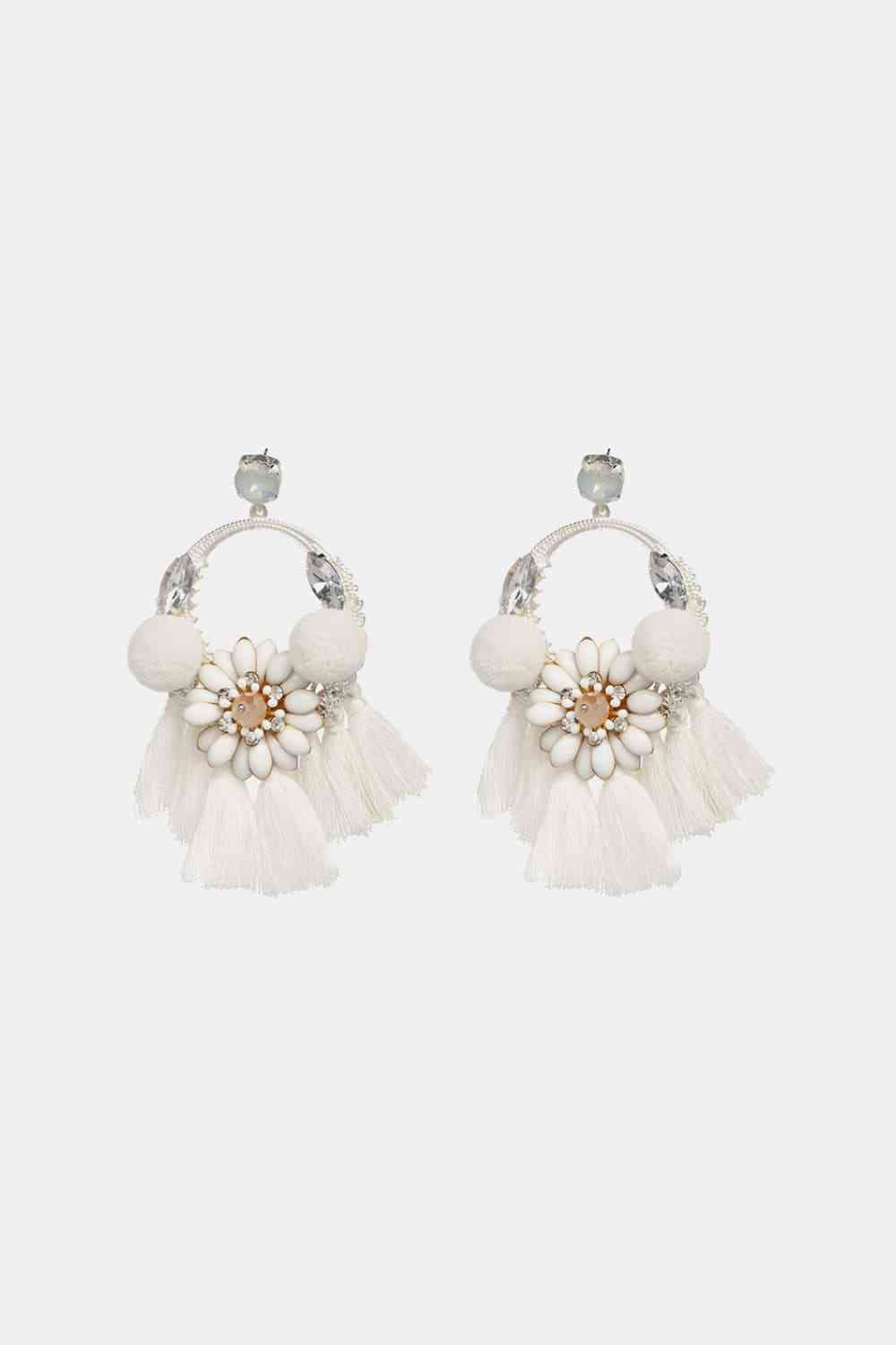 Tassel Detail - Dangle Earrings (7499304894552)