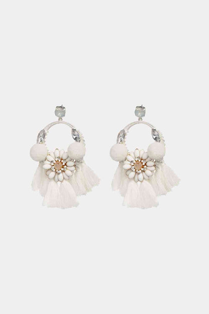 Tassel Detail - Dangle Earrings (7499304894552)