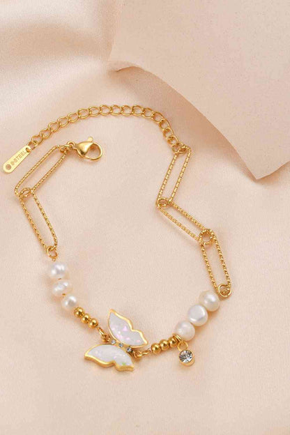 Butterfly Stainless Steel Bracelet (7500202770520)