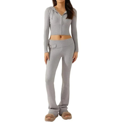 Cozy Fold - Two-Piece Set Knitted (7506965659736)