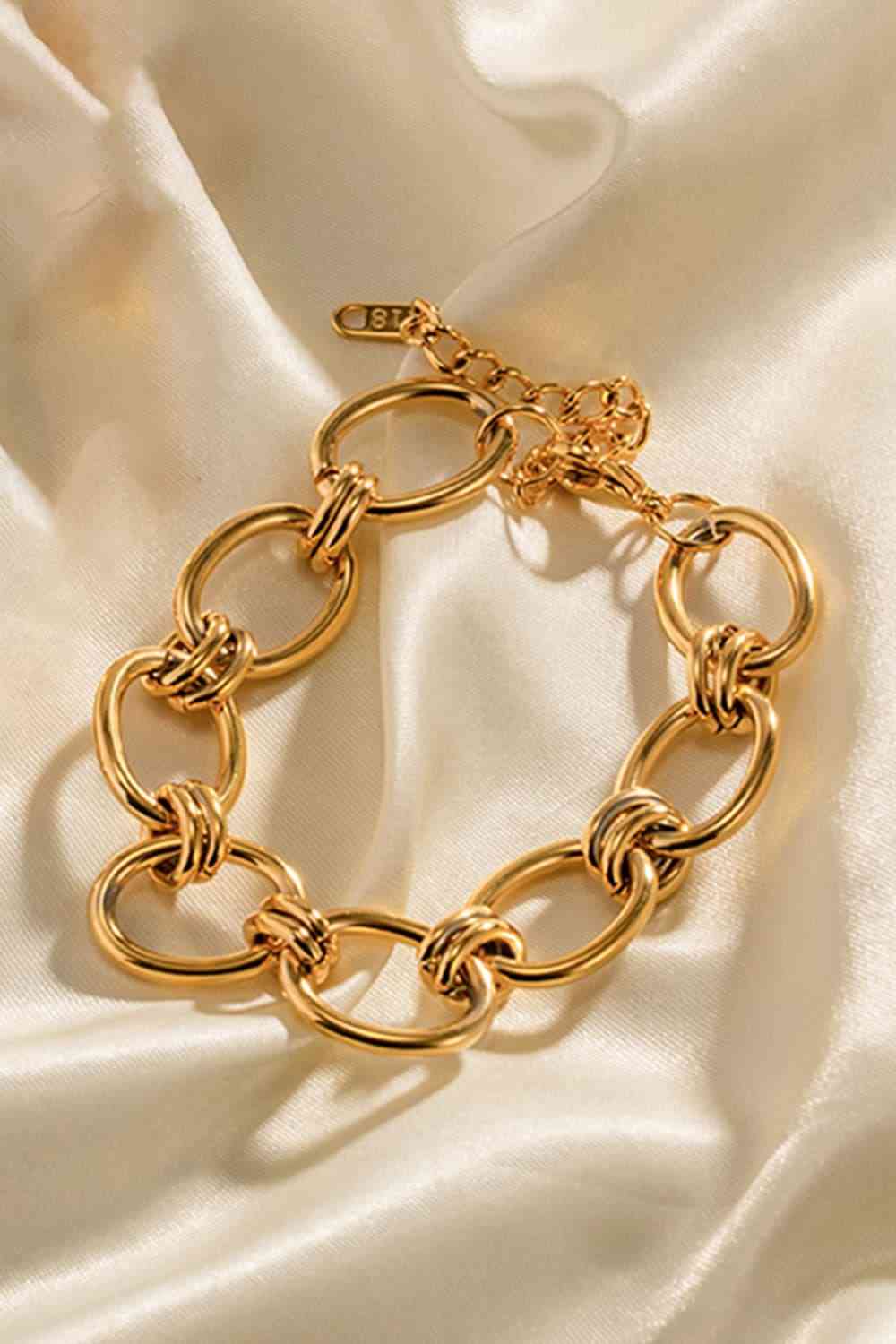 Chunky Chain - Stainless Steel Bracelet (7500204081240)
