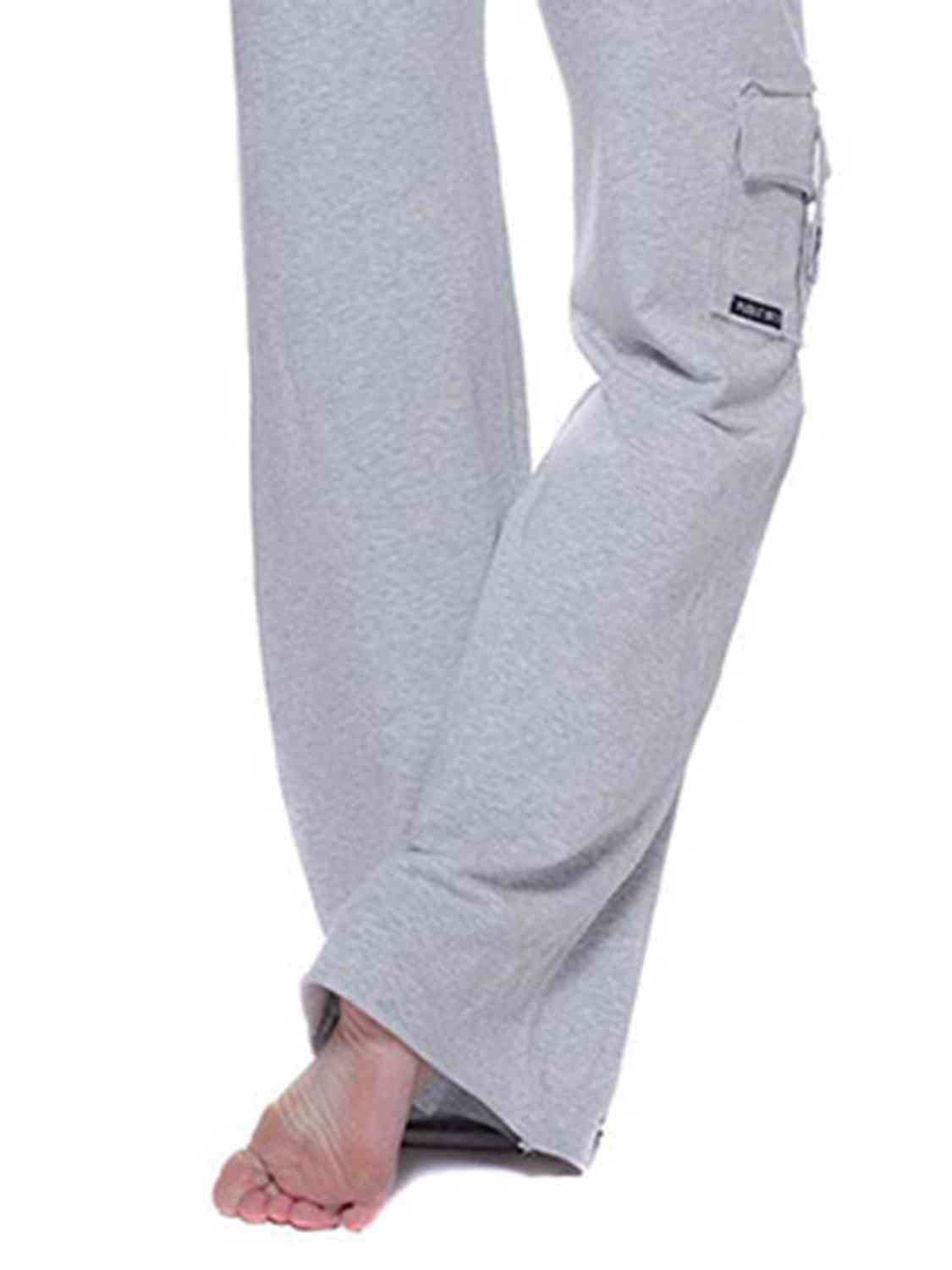Mid-Waist Pants With Pockets (7500880871512)