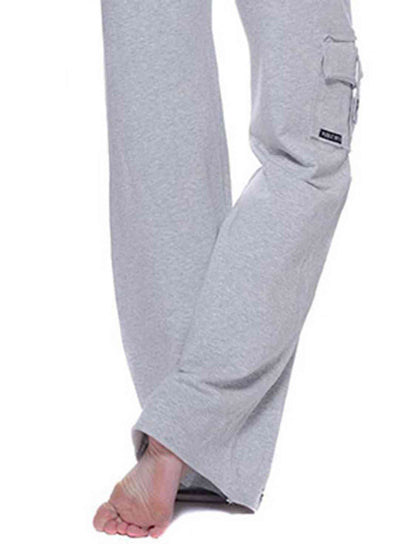 Mid-Waist Pants With Pockets (7500880871512)