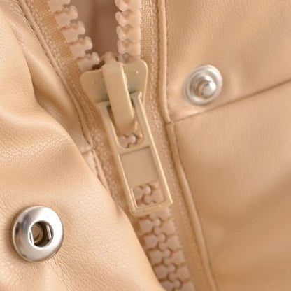 Gotta Have Drawstrings Puffer Vest - Zip-Up Drawstring Puffer Vest (7484290236504)