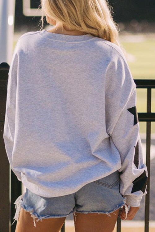 GAME DAY - Graphics Printed Long Sleeves Round Neck Sweatshirt (7484660875352)