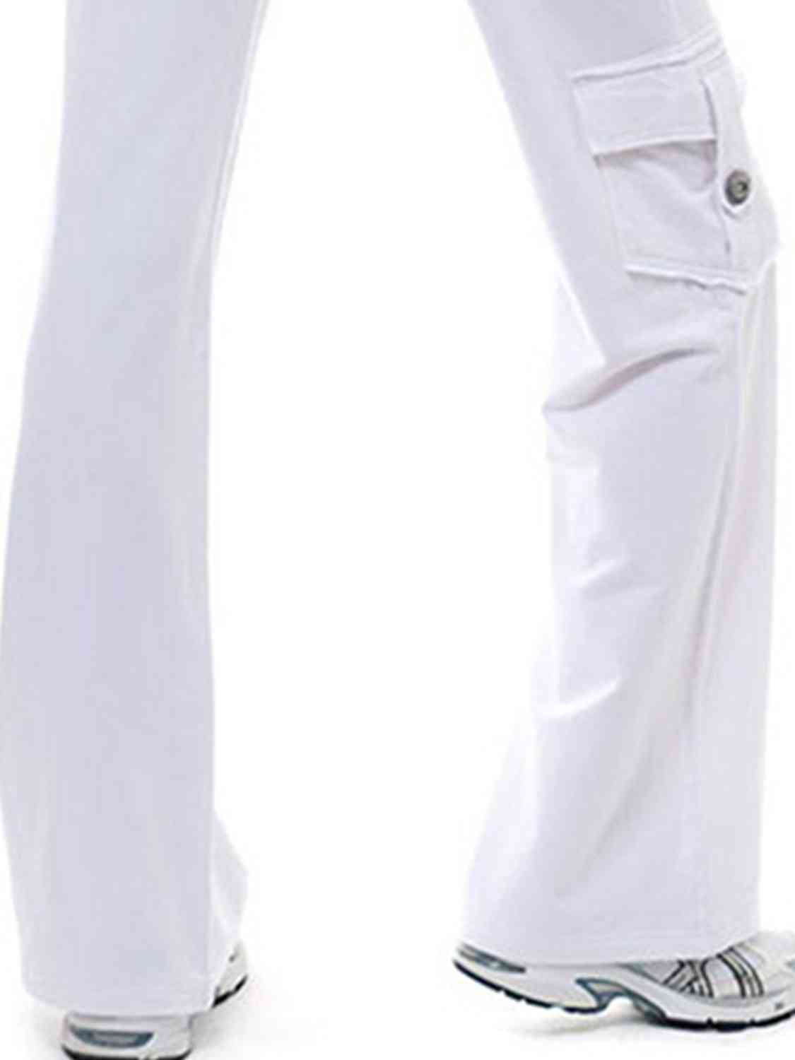 Mid-Waist Pants With Pockets (7500880871512)