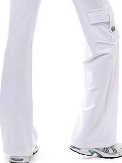 Mid-Waist Pants With Pockets (7500880871512)