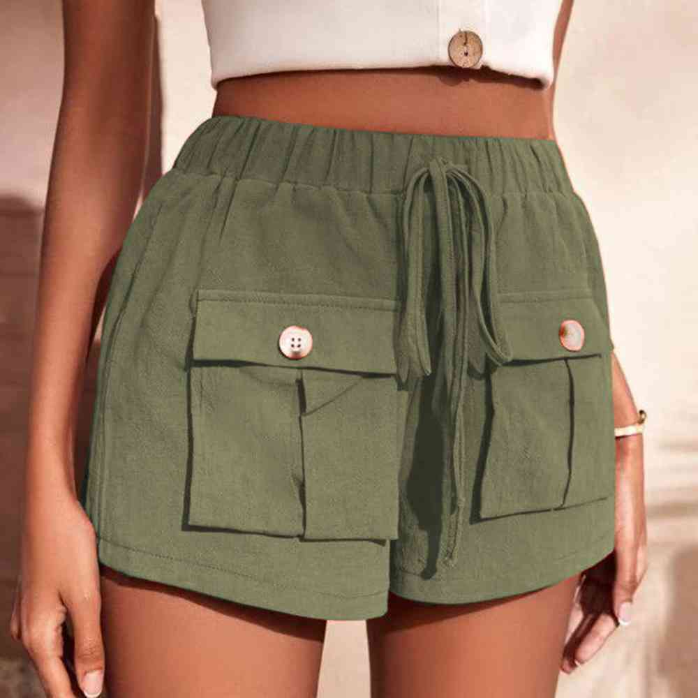Cargo Shorts - Tie-Waist (7500845187160)