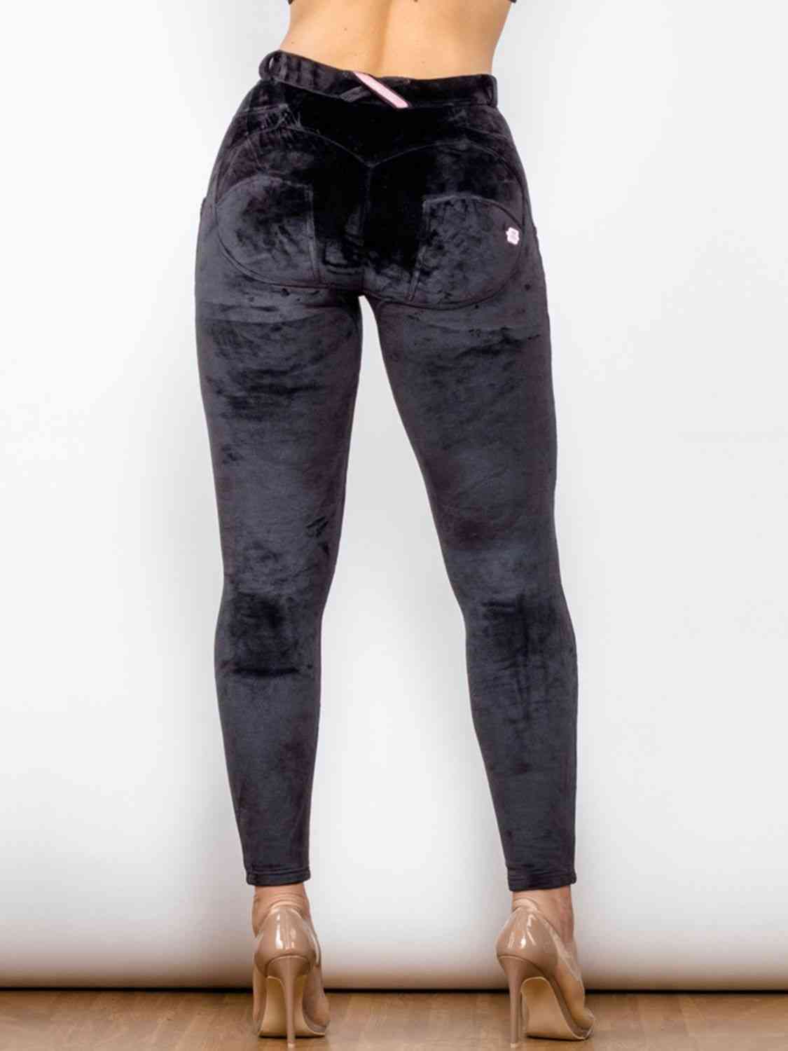 Velvet - Cropped Buttoned Pants (7500881789016)