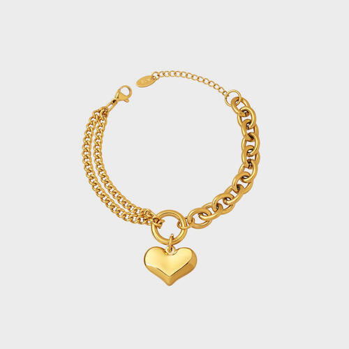 Half Chunky Chain - Titanium Steel Bracelet (7500202180696)