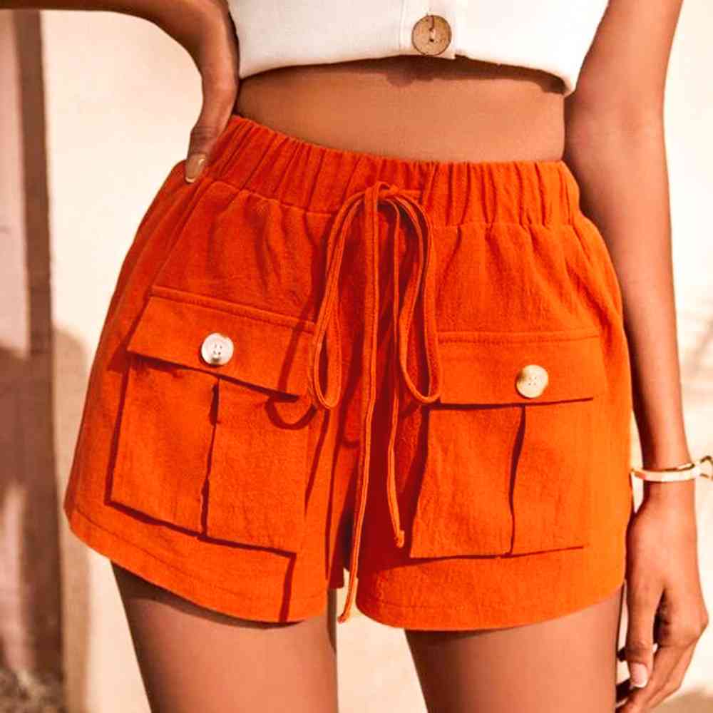 Cargo Shorts - Tie-Waist (7500845187160)