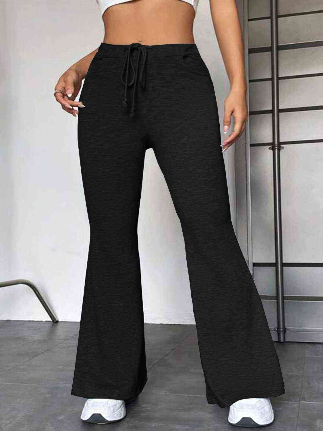 What Sweats - Drawstring Sweatpants with Pockets (7500866879576)
