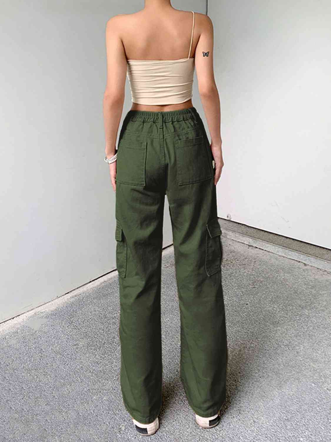 Straight Jeans With Pockets (7484161327192)