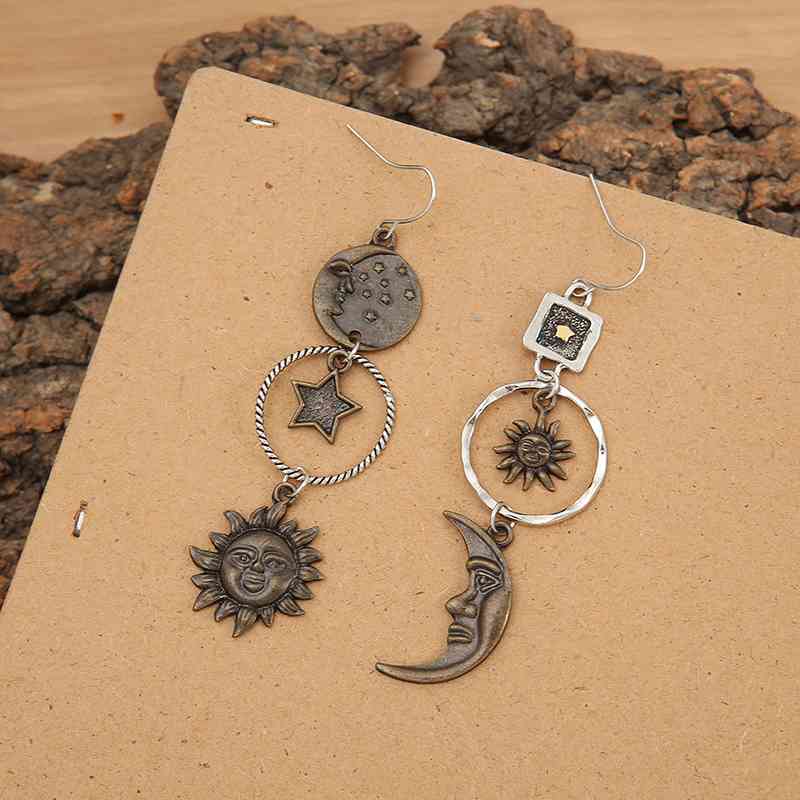 Star, Sun, & Moon - Earrings (7499300208728)