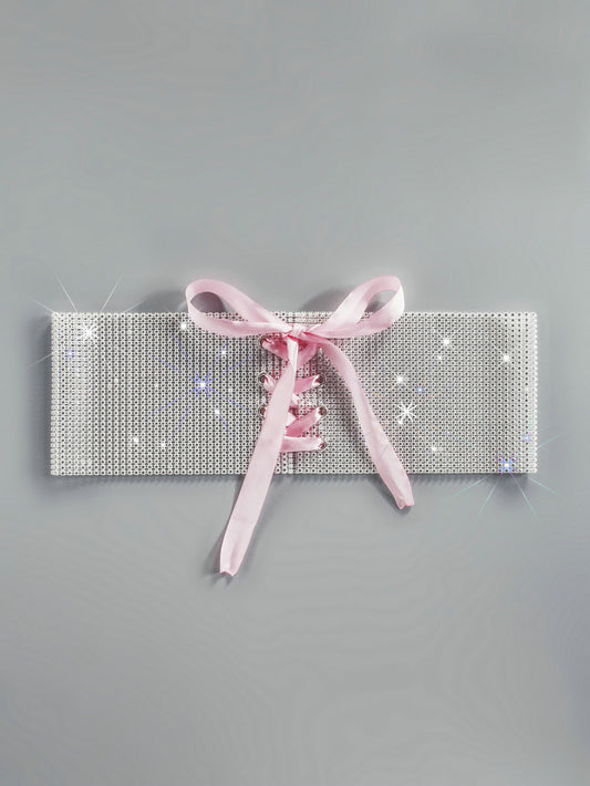 Metal Rhinestone Strap Girdle (7517781557336)
