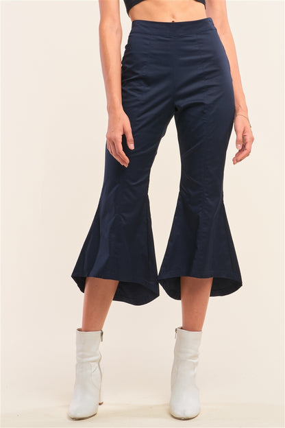 Retro High-Waist Flare Pants