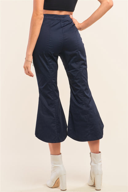 Retro High-Waist Flare Pants