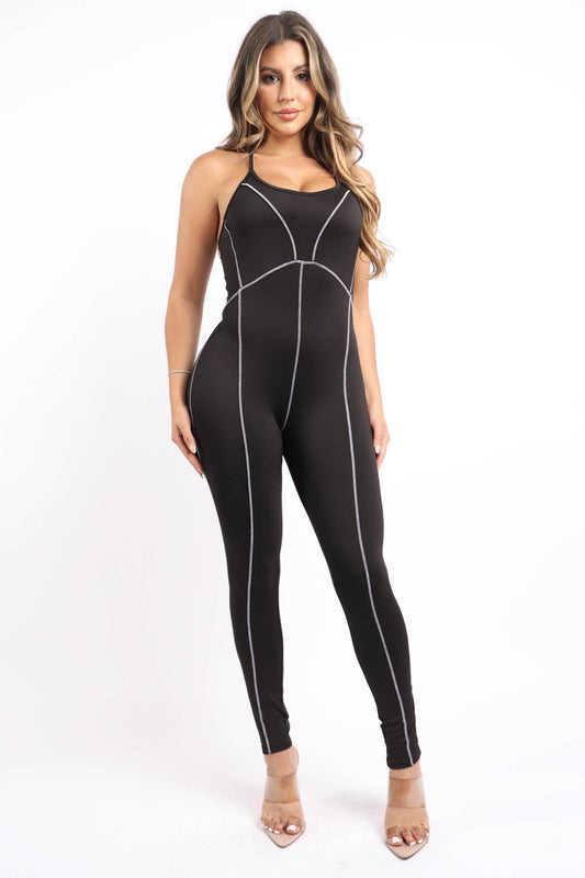 Overlock Line Romper