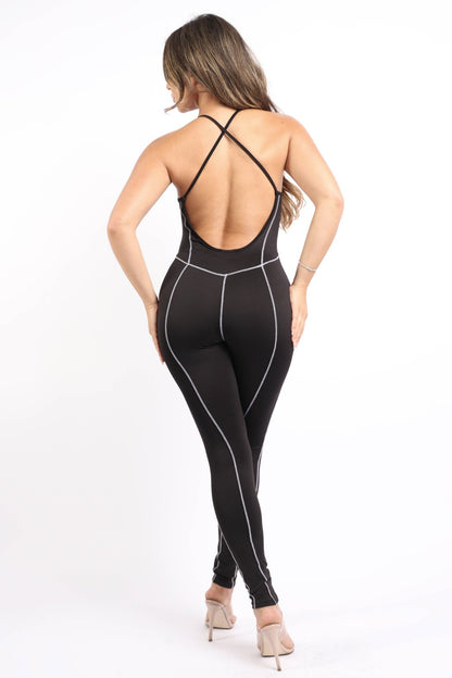 Overlock Line Romper