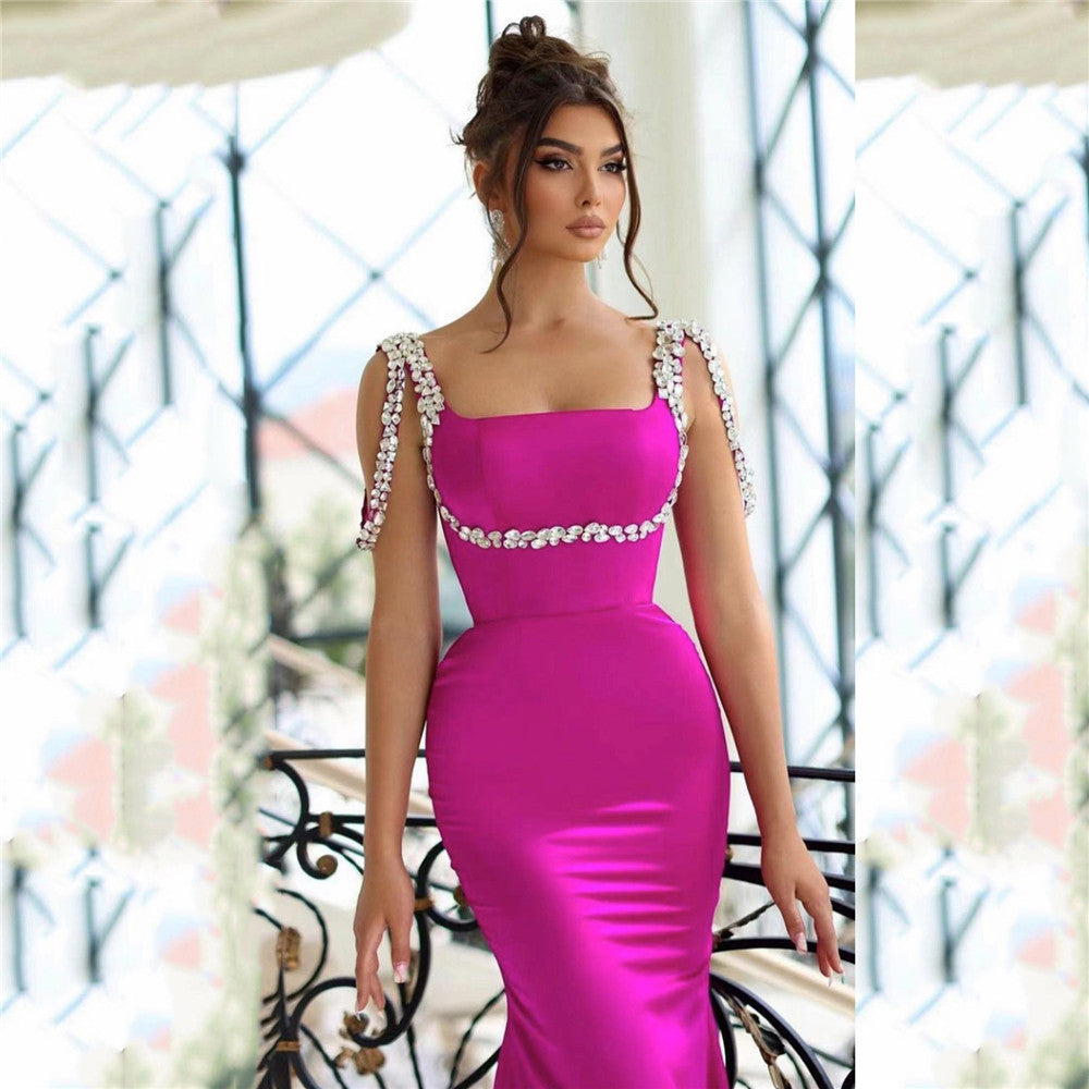 Suspenders Bandage - Sleeveless Dress (7516661121112)