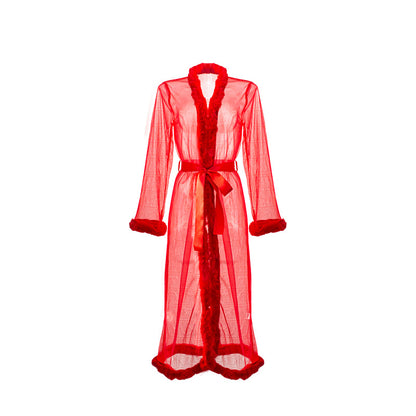 Lingerie Blouse & Robe Set (7518695260248)