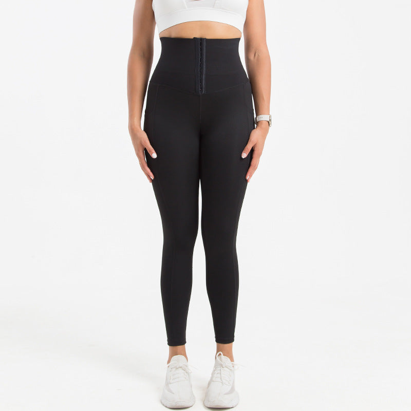 Plus-Size Yoga Shaping Pants (7520612221016)