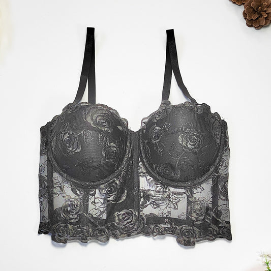 Lace Embroidery - Tube Top (7517959553112)