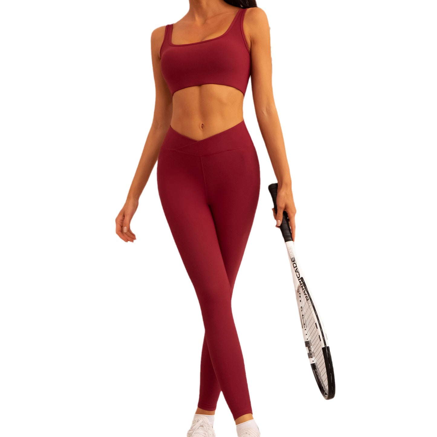 Regular - Thin Straps Yoga Sports Regular Two-Piece Set (7516844327000)